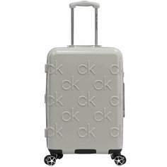 Чемодан CALVIN KLEIN, 63 л, серый