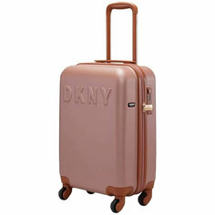 Чемодан DKNY, 38 л, розовый