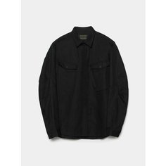 Рубашка Maharishi 7028 Hemp Custom, размер M, черный