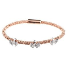 Браслет ELEMENT47, серебро, 925 проба, фианит, длина 18 см.
