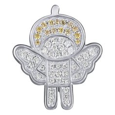 Брошь ELEMENT47, серебро, 925 проба, родирование, фианит, , серебристый