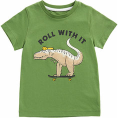 Футболка mothercare, размер 104, зеленый