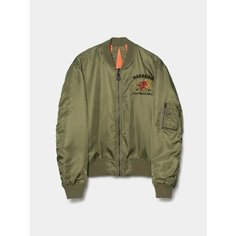 Бомбер Maharishi TOUR DRAGON MAP MA1, размер M, оливковый