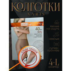 Колготки NARIS, 40 den, размер 4, черный