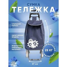 Сумка-тележка , 32х96, ручная кладь, синий Way Shop