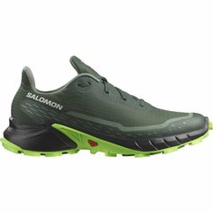 Кроссовки Salomon ALPHACROSS 5, полнота D, размер UK 8; EUR 42; USA 8,5; 26,5 см (примерно на российский 40,5*), зеленый