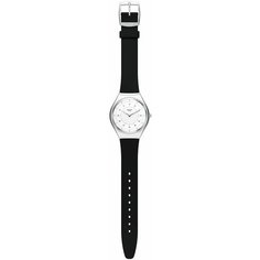 Наручные часы swatch, черный /белый