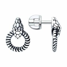 Серьги Яхонт, серебро, 925 проба