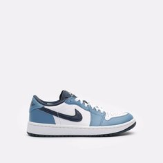 Кроссовки Jordan 1 low G, размер 8US, белый/голубой