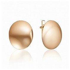 Серьги The Jeweller, серебро, 925 проба, золочение, , золотистый