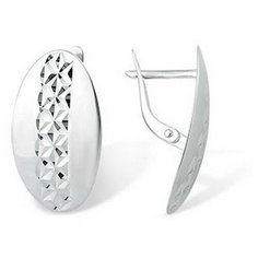 Серьги The Jeweller, серебро, 925 проба, родирование, , серебристый