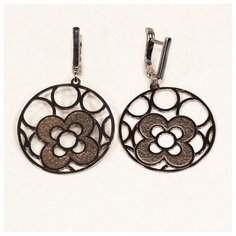 Серьги с подвесками The Jeweller, серебро, 925 проба, родирование, , серебристый