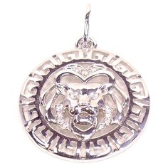 Подвеска The Jeweller, серебро, 925 проба, родирование, фианит, серебристый