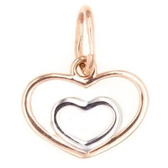 Подвеска The Jeweller, красное золото, 585 проба, золотистый