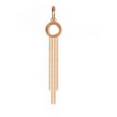Подвеска The Jeweller, красное золото, 585 проба, золотистый