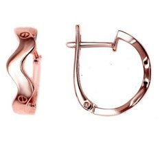 Серьги The Jeweller, красное золото, 585 проба, , золотистый