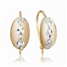 Серьги The Jeweller, красное золото, 585 проба, , золотистый