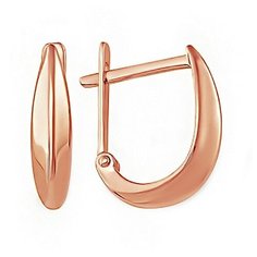 Серьги The Jeweller, красное золото, 585 проба, , золотистый