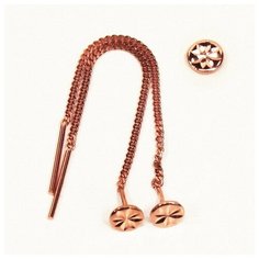Серьги The Jeweller, красное золото, 585 проба, , золотистый