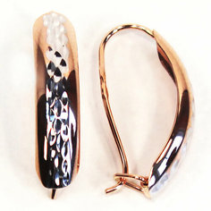 Серьги The Jeweller, красное золото, 585 проба, , золотистый