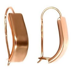 Серьги The Jeweller, красное золото, 585 проба, , золотистый