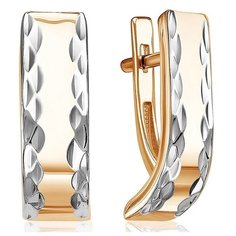 Серьги The Jeweller, красное золото, 585 проба, , золотистый