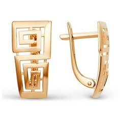 Серьги The Jeweller, красное золото, 585 проба, , золотистый