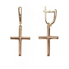 Серьги The Jeweller, красное золото, 585 проба, , золотистый