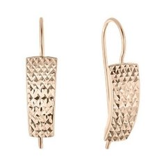 Серьги The Jeweller, красное золото, 585 проба, , золотистый