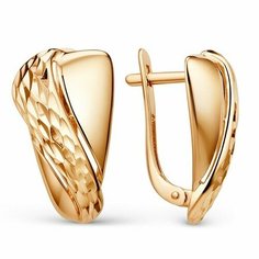 Серьги The Jeweller, красное золото, 585 проба, , золотистый