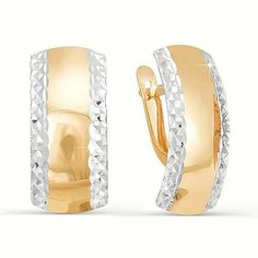 Серьги The Jeweller, красное золото, 585 проба, , золотистый