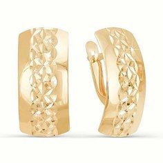 Серьги The Jeweller, красное золото, 585 проба, , золотистый