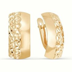 Серьги The Jeweller, красное золото, 585 проба, , золотистый