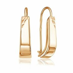 Серьги The Jeweller, красное золото, 585 проба, , золотистый