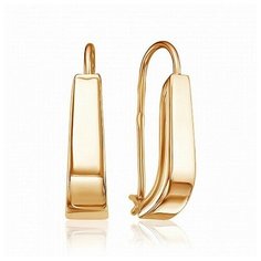 Серьги The Jeweller, красное золото, 585 проба, , золотистый