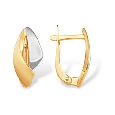 Серьги The Jeweller, красное золото, 585 проба, , золотистый