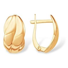 Серьги The Jeweller, красное золото, 585 проба, , золотистый
