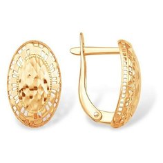 Серьги The Jeweller, красное золото, 585 проба, , золотистый