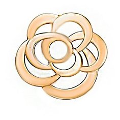 Подвеска The Jeweller, красное золото, 585 проба, золотистый