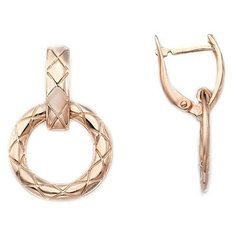 Серьги The Jeweller, красное золото, 585 проба, , золотистый