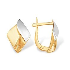Серьги The Jeweller, красное золото, 585 проба, , золотистый