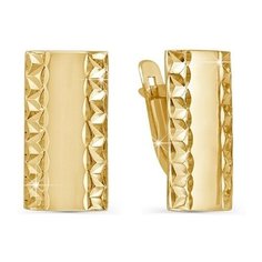 Серьги The Jeweller, красное золото, 585 проба, , золотистый