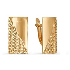 Серьги The Jeweller, красное золото, 585 проба, , золотистый