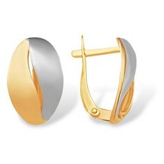 Серьги The Jeweller, красное золото, 585 проба, , золотистый