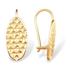 Серьги The Jeweller, красное золото, 585 проба, , золотистый