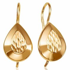 Серьги The Jeweller, красное золото, 585 проба, , золотистый