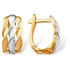 Серьги The Jeweller, красное золото, 585 проба, , золотистый