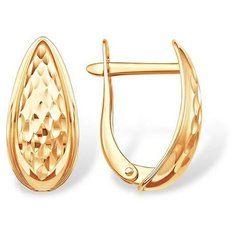 Серьги The Jeweller, красное золото, 585 проба, , золотистый