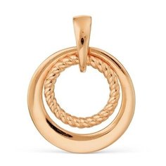 Подвеска The Jeweller, красное золото, 585 проба, золотистый