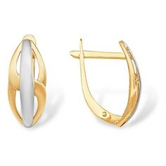 Серьги The Jeweller, красное золото, 585 проба, , золотистый